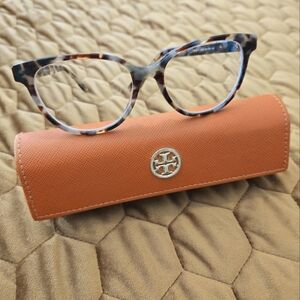 Tory Burch Tortoise Shell Optical Frames with case
